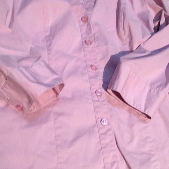 APOSTROPHE shirt pink shirt sz 10 button down - Picture 5 of 8